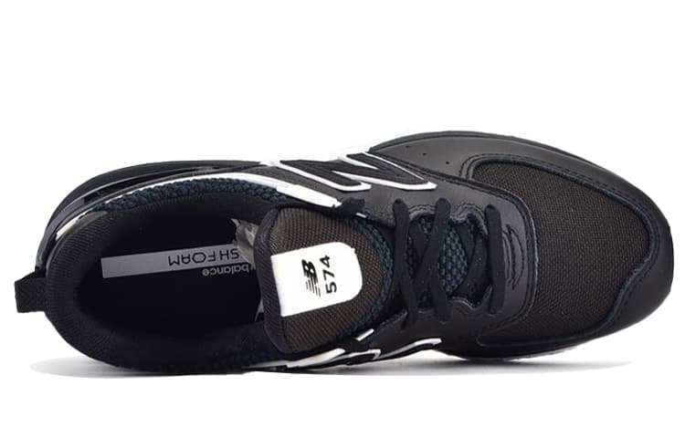 Кроссовки New Balance 574 Sport Black White - изображение 4