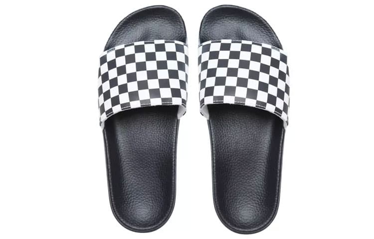 Сандалии Vans Checkerboard Slide-On - изображение 4
