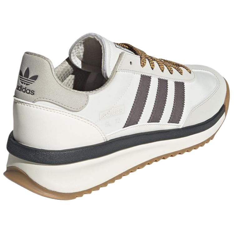 Кроссовки Adidas Originals SL 72 Low Повседневная обувь унисекс Бежевый Умбра - изображение 4