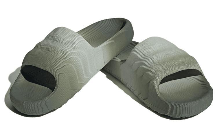 Сандалии adidas Adilette 22 Green White - изображение 4