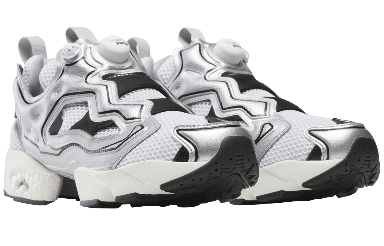 Кроссовки REEBOK x Beams Низкий Топ Повседневная Обувь Унисекс Серебряный - изображение 2