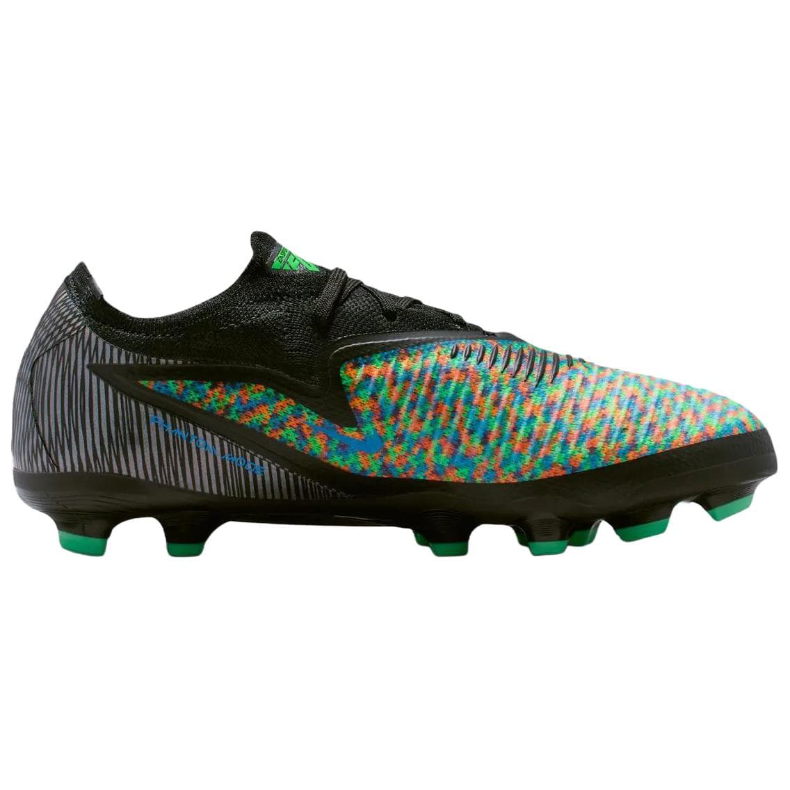 Бутсы NIKE Phantom 6 Лоу-топы Детские футбольные бутсы Черный Детский - изображение 2