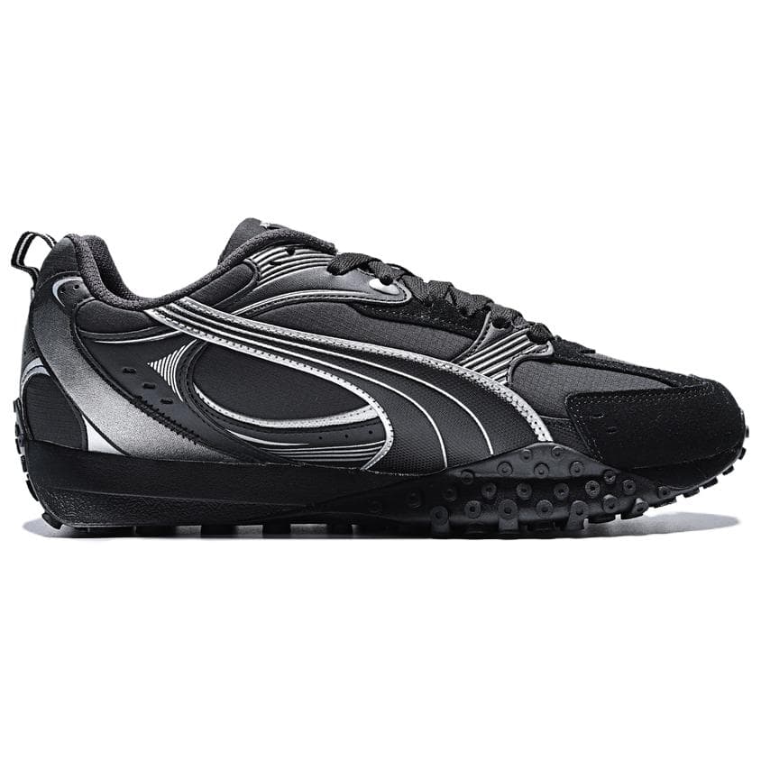 Кроссовки PUMA KTOP RIDER V2 Low Топ Повседневная обувь Унисекс Черный Серебряный - изображение 2