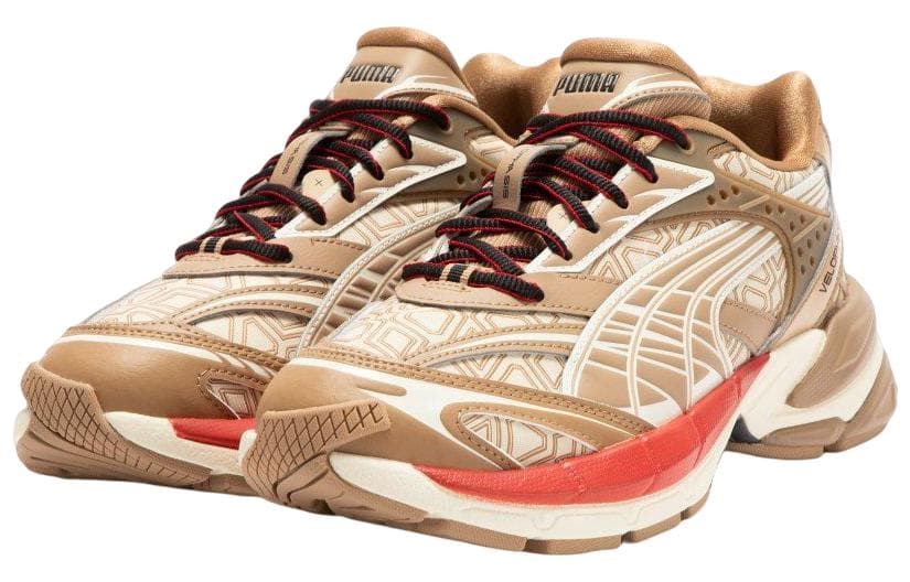 Кроссовки PUMA Velophasis Luxe Sport White Brown - изображение 3