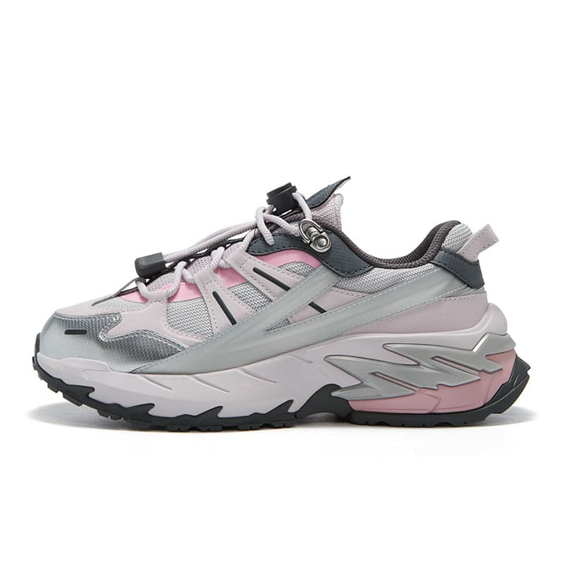Кроссовки FILA FUSION COMET Синцзи Обувь Низкий Верх Повседневная Обувь Женская Фиолетовая Серый - изображение 1