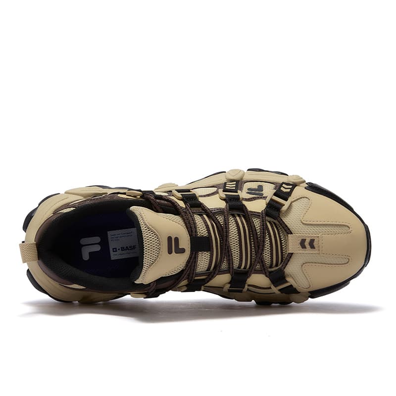 Кроссовки FILA FUSION exocet ii Low Топ Повседневная обувь Мужской Темно-кофейный - изображение 3