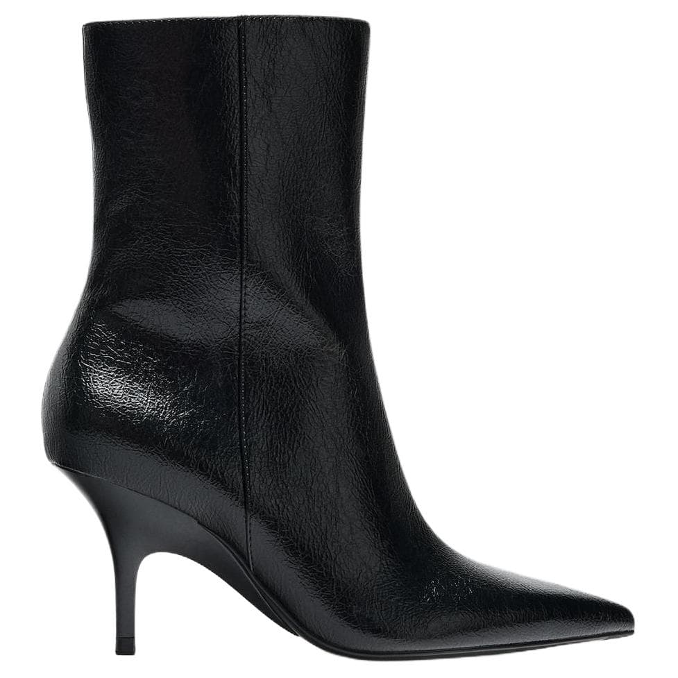 Сапоги ZARA PU 8cm - изображение 2