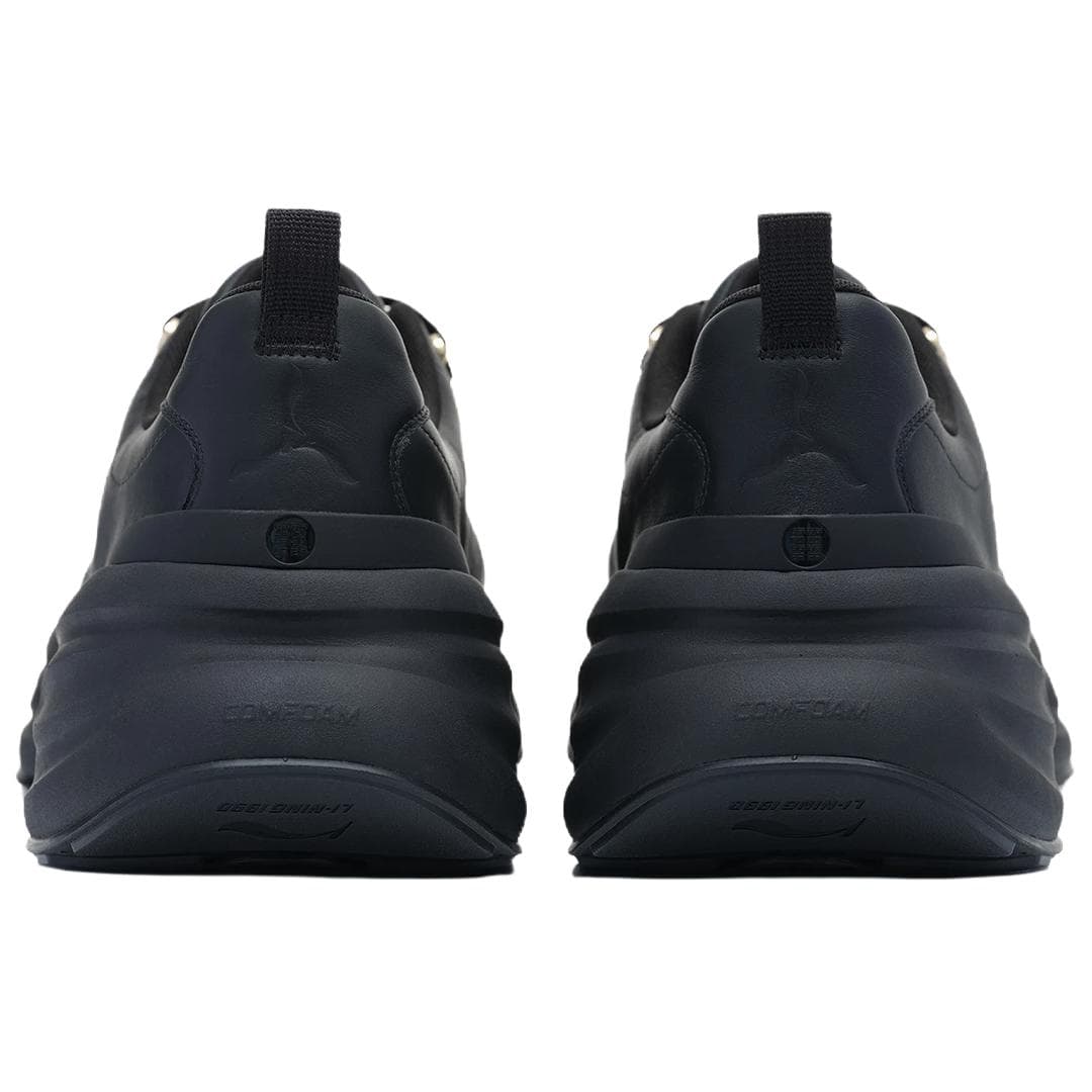 Кроссовки LI NING 1990 Амортизация Отскок Низкий Верх Повседневная Обувь Женская Черная - изображение 4