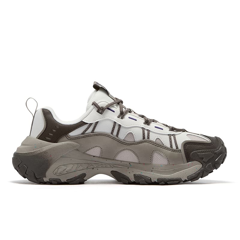 Кроссовки FILA FUSION EXOCET II Mountains Shoe 2 Текстиль Синтетическая кожа Низкий верх Повседневная обувь Мужская Снежно-серый - изображение 2