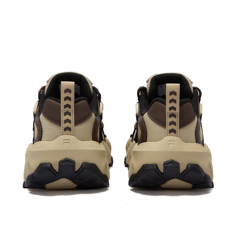 Кроссовки FILA FUSION exocet ii Low Топ Повседневная обувь Мужской Темно-кофейный - изображение 4