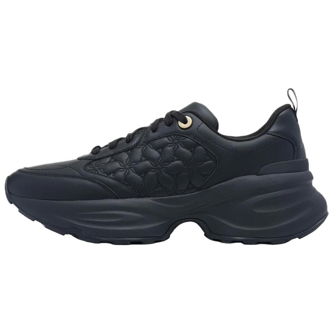 Кроссовки LI NING 1990 Амортизация Отскок Низкий Верх Повседневная Обувь Женская Черная - изображение 1