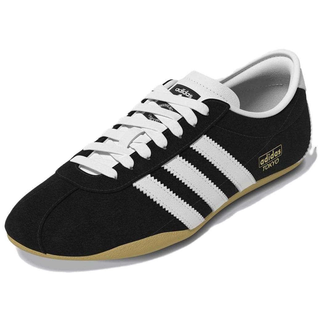 Кроссовки Adidas Originals Лоу-топы Повседневная Обувь Женская Черно-Белая - изображение 2