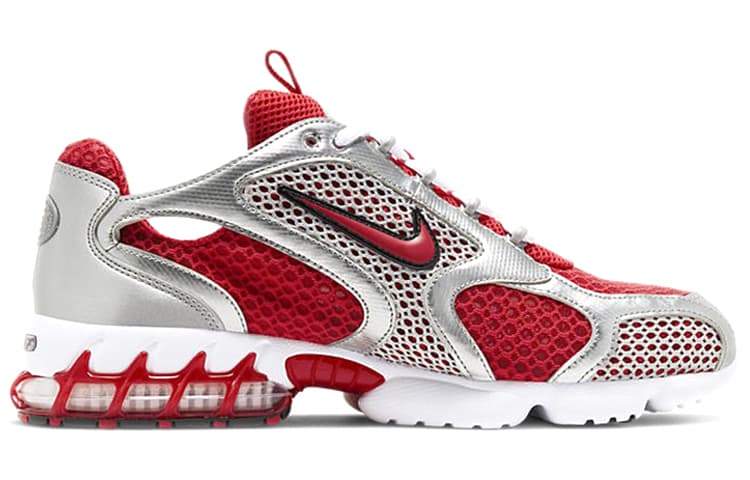 Кроссовки Nike Air Zoom Spiridon Cage 2 Grey Red - изображение 2