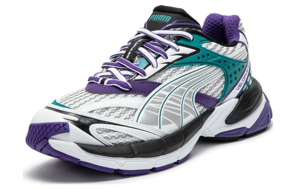Кроссовки PUMA Velophasis Phased White Blue Purple - изображение 3