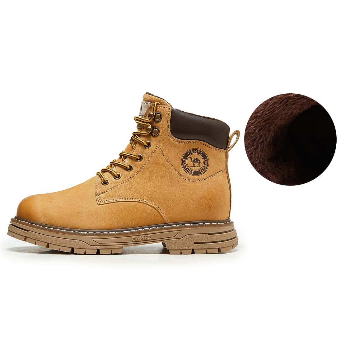 Ботинки CAMEL Martin Boots Brown - изображение 2
