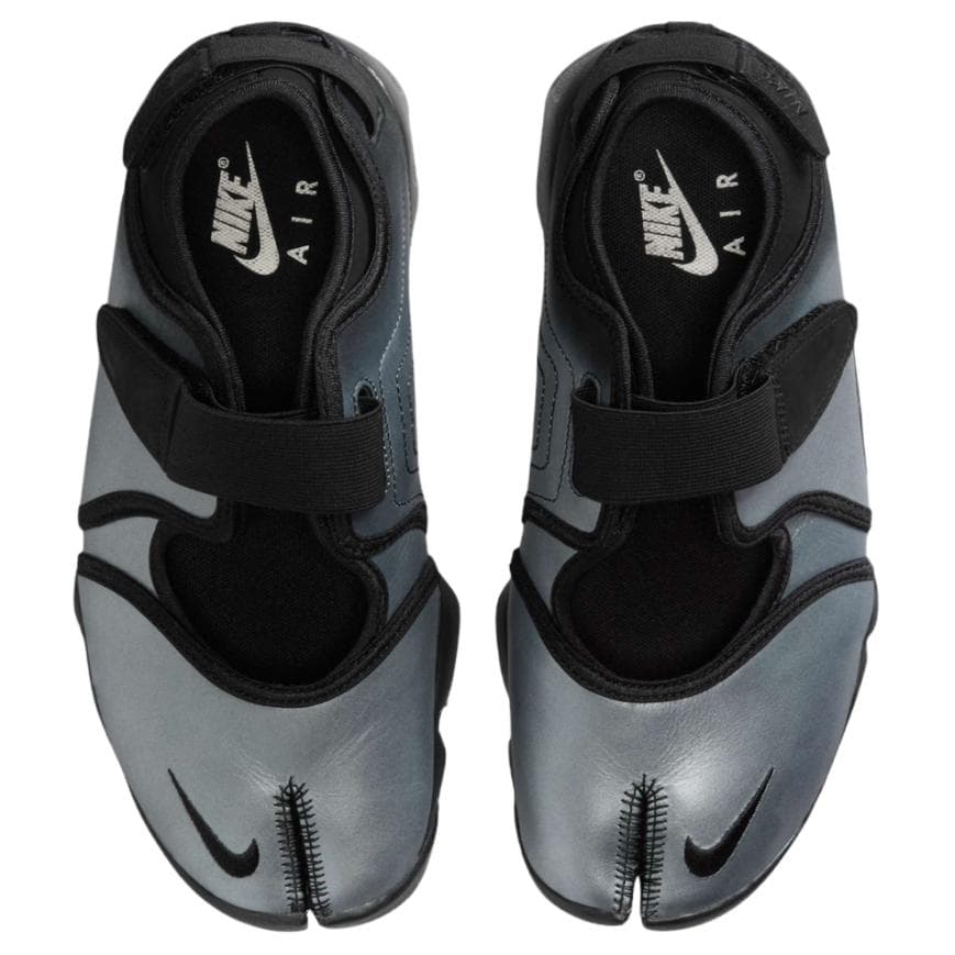 Кроссовки Nike Air Rift противоскользящая устойчивая к истиранию низкий верх повседневная обувь для женщин серебряный черный - изображение 4