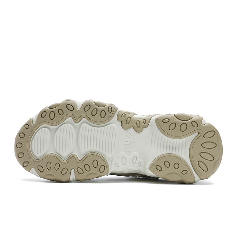 Кроссовки FILA FLUID 6 Низкие Беговые Кроссовки Мужские Белые Коричневые - изображение 5
