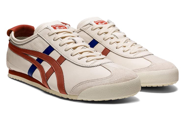 Кроссовки Onitsuka Tiger MEXICO 66 White Brown - изображение 3