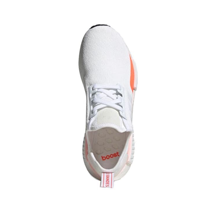 Кроссовки adidas NMD_R1 White Orange - изображение 4