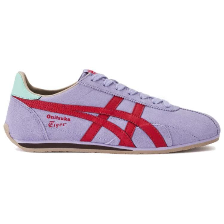 Кроссовки Onitsuka Tiger Runspark противоскользящая устойчивая к истиранию низкий верх повседневная обувь унисекс фуксия - изображение 2
