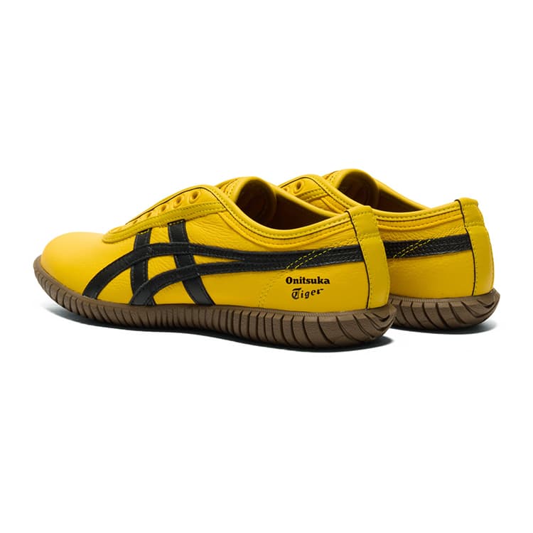 Кроссовки Onitsuka Tiger Tsunahiki Low Casual Обувь Унисекс Желтая - изображение 3