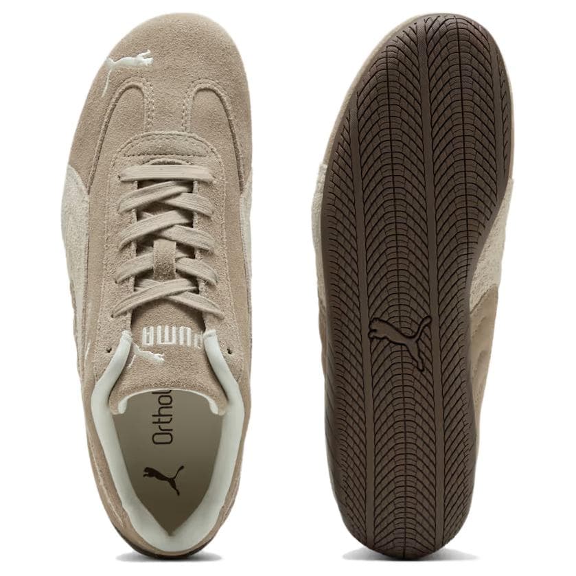 Кроссовки PUMA Speedcat Повседневная обувь Женская Коричневая - изображение 4