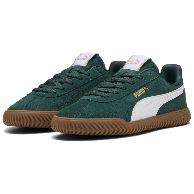 Кроссовки PUMA CLUB KAYZER Износостойкие Низкие Повседневные Мужские Зеленые Кроссовки - изображение 3