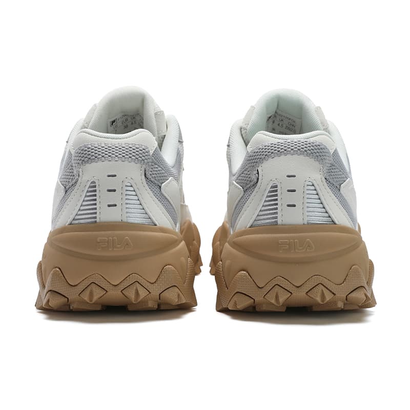 Кроссовки FILA OAKMONT 2S OUKE Starry 2S Low Top Подошва Женские Молочно-белые Кроссовки - изображение 4