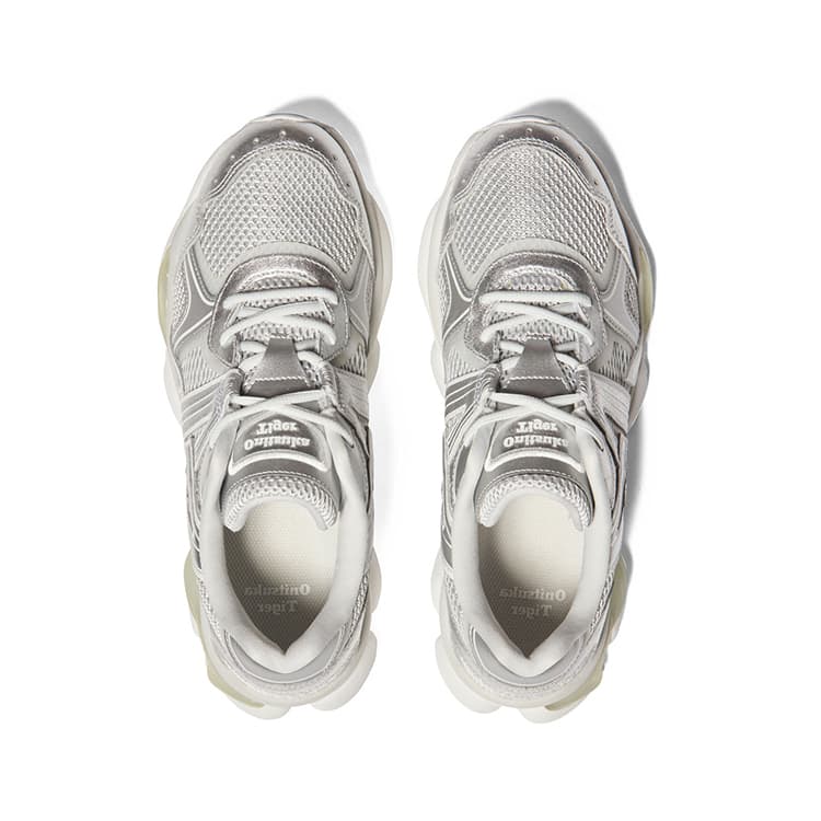 Кроссовки Onitsuka Tiger TIGRUN Искусственная кожа кожа низкий верх повседневная обувь унисекс серебряный - изображение 5