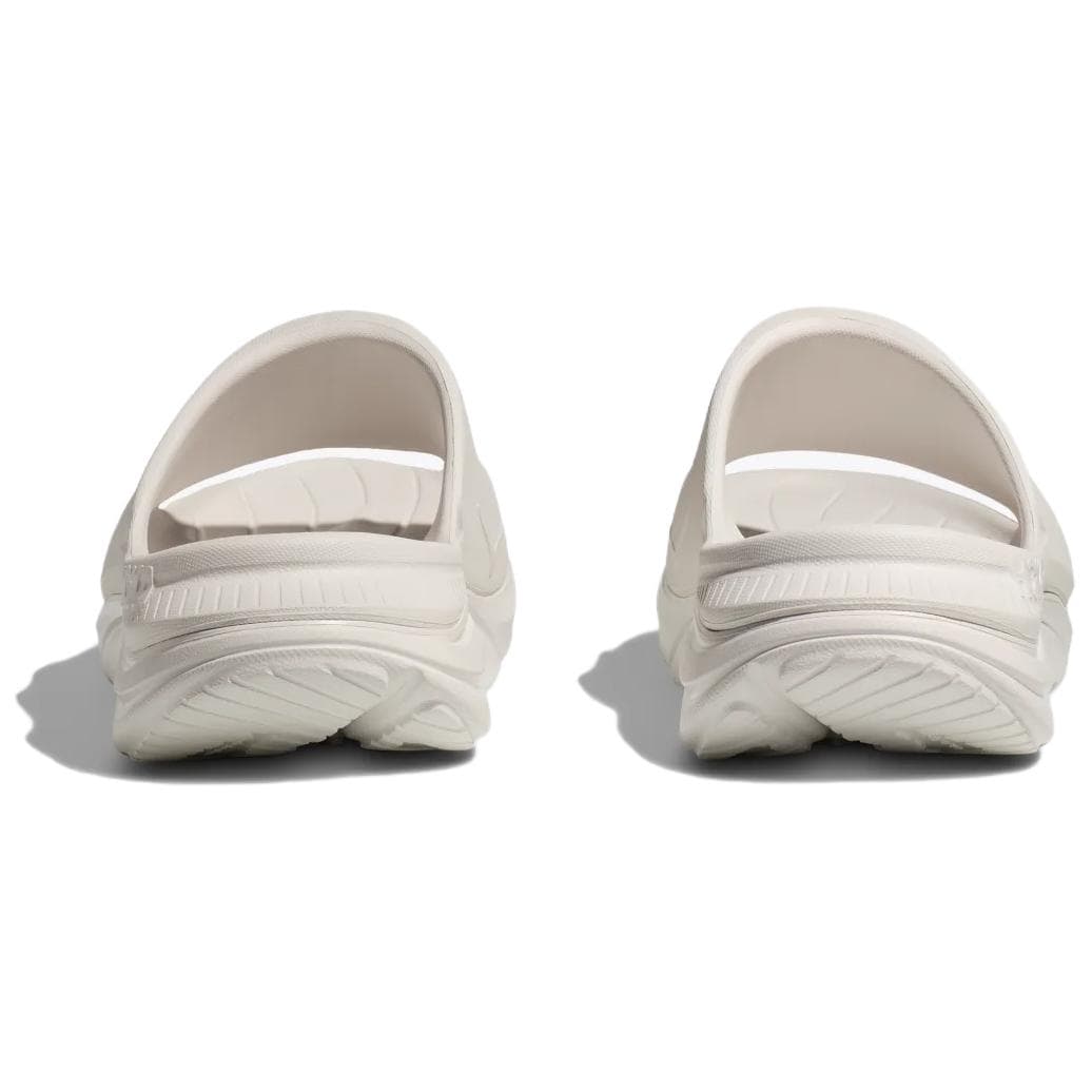 Сандалии HOKA ONE ONE Ora противоскользящие шлепанцы унисекс белые черные - изображение 4