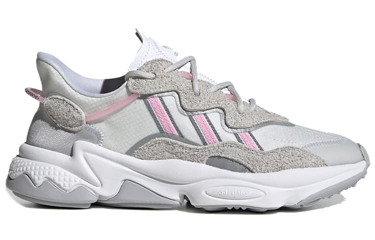 Кроссовки adidas Ozweego Grey Pink - изображение 2
