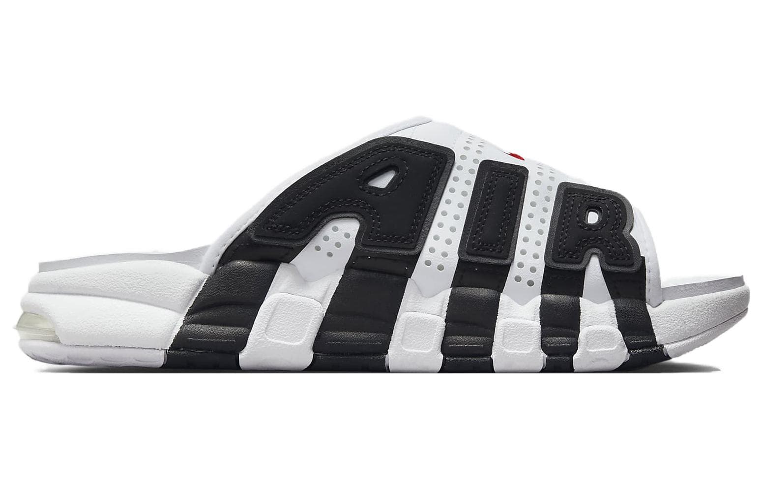 Сандалии Nike Air More Uptempo Slide Black White - изображение 2