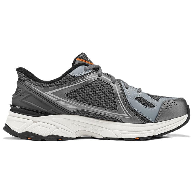 Кроссовки Skechers Серебряный Панель Устойчивый к истиранию Легкий Износостойкий и Низкий Верх Повседневная Обувь Мужская - изображение 2