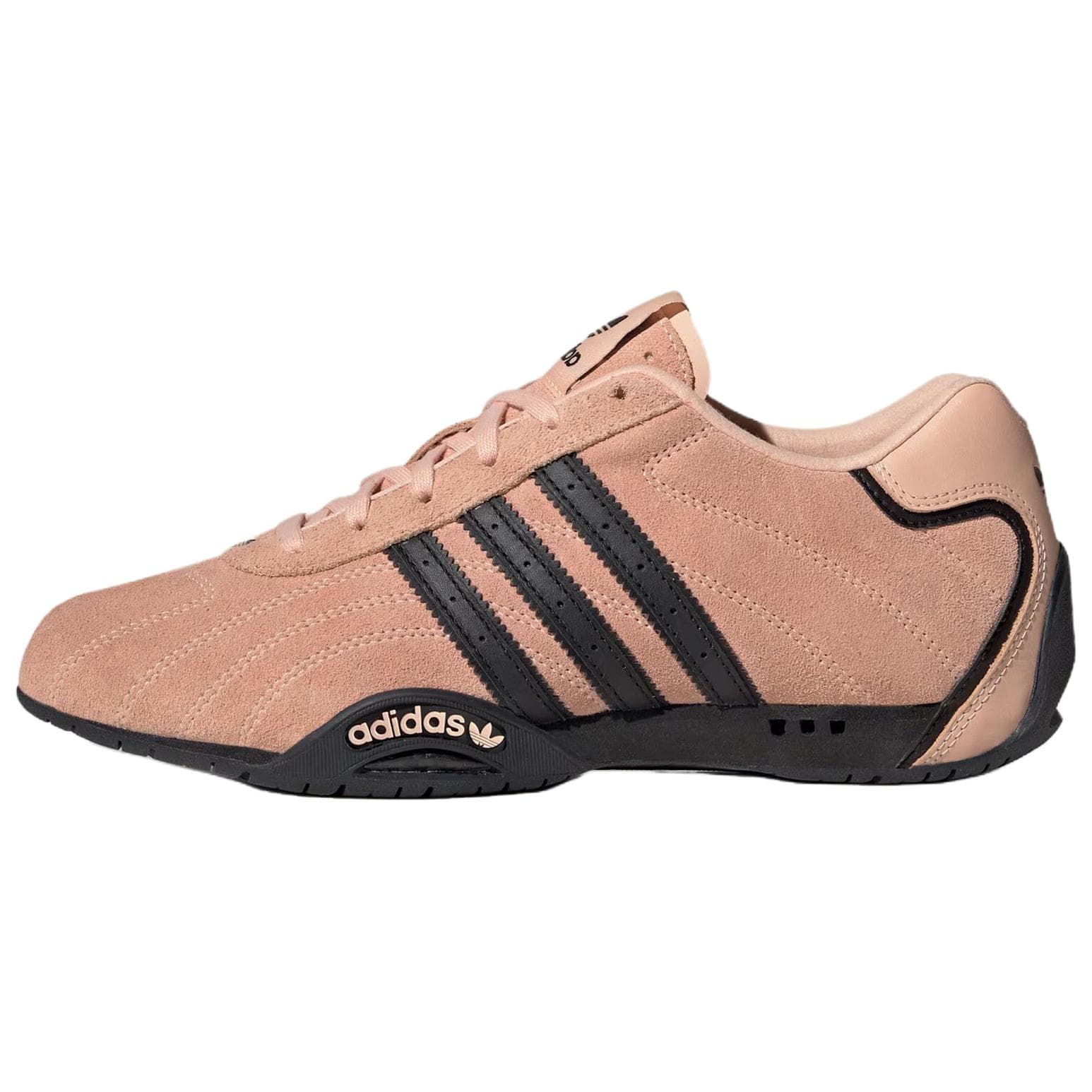 Кроссовки Adidas Originals ADIRACER Текстиль Синтетическая кожа Низкий верх Повседневная обувь Женская Розовый Черный - изображение 1
