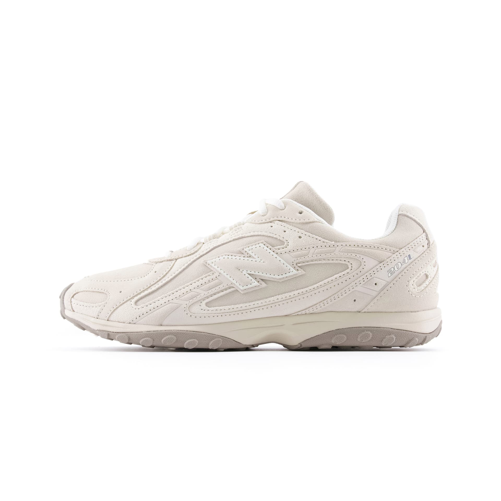 Кроссовки New Balance 204L Устойчивый к истиранию Низкий Топ Повседневная Обувь Унисекс Бежевый Серый - изображение 1