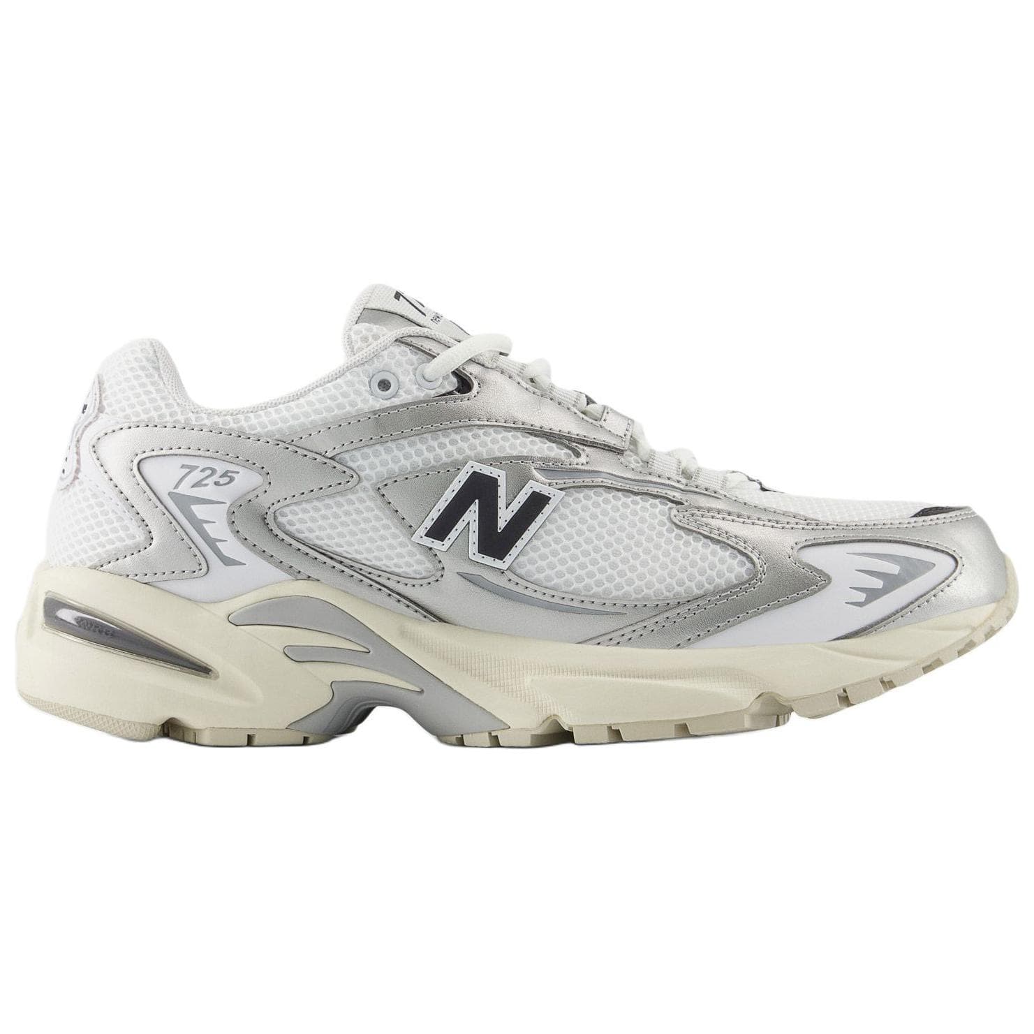 Кроссовки New Balance NB 725 Устойчивая к истиранию Низкая Повседневная Обувь Унисекс Белая - изображение 2