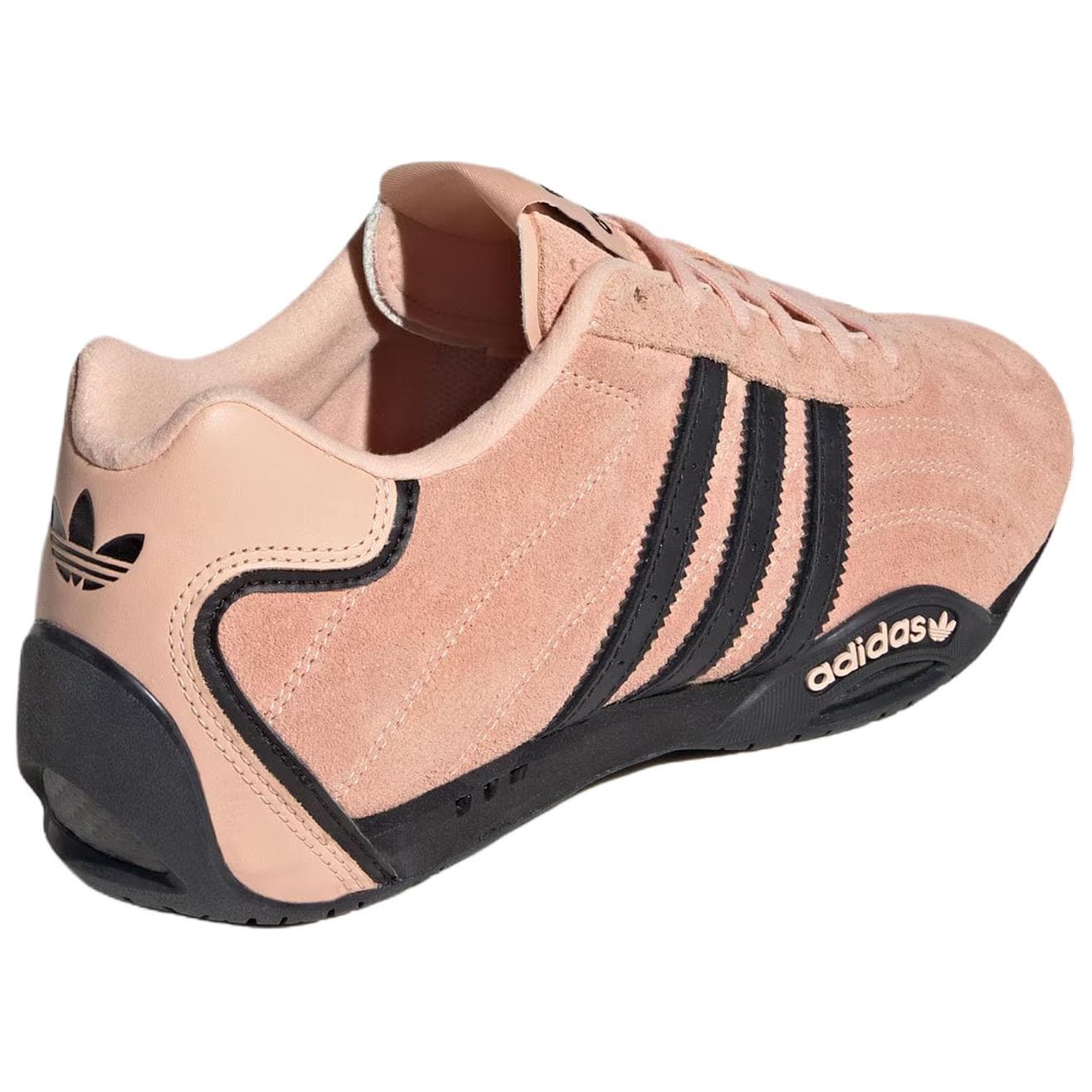 Кроссовки Adidas Originals ADIRACER Текстиль Синтетическая кожа Низкий верх Повседневная обувь Женская Розовый Черный - изображение 4