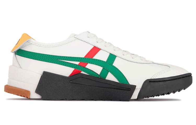 Кроссовки Onitsuka Tiger D-Trainer MX White Green Red - изображение 2