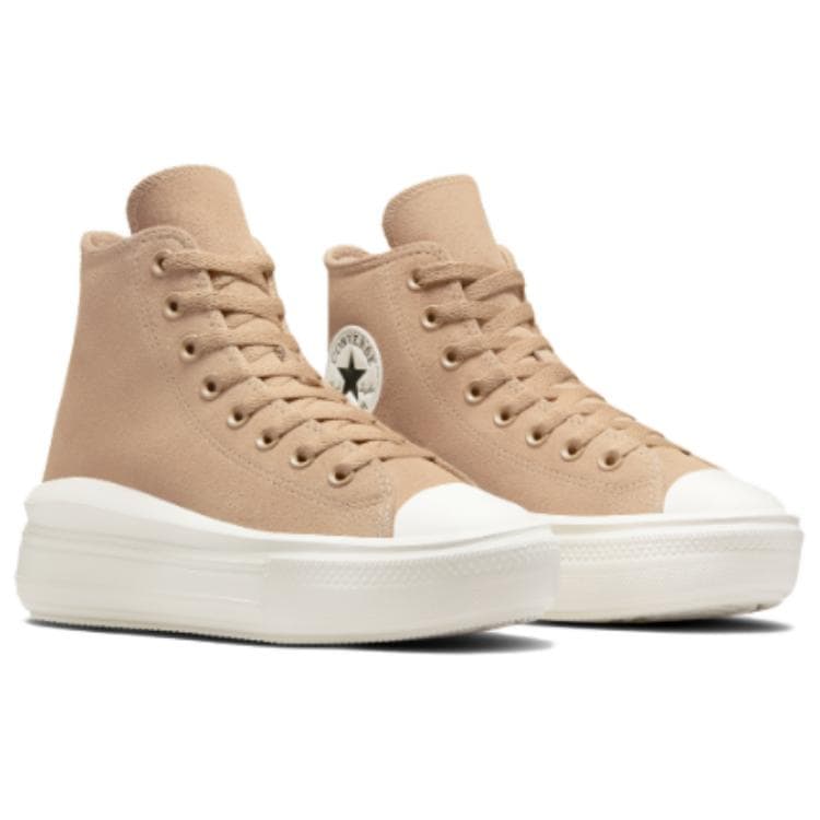 Кроссовки Converse Chuck TAYLOR All Star High Топ Повседневная обувь Женская Бежевая - изображение 3