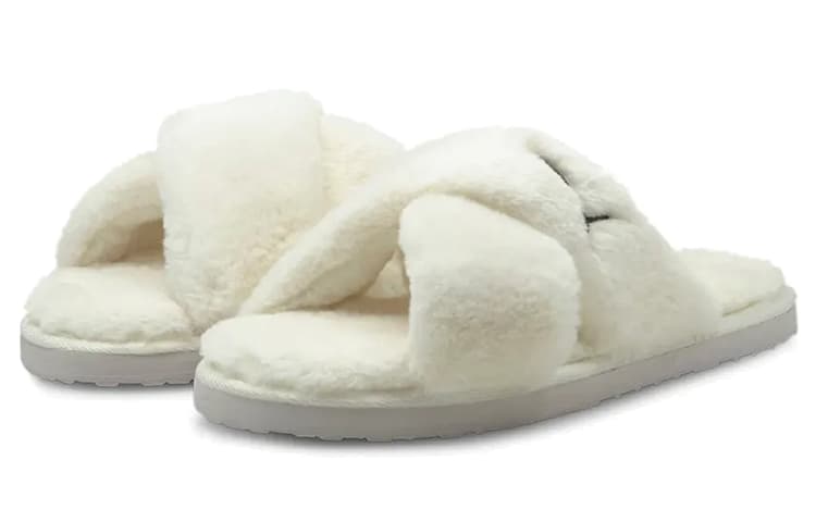 Сандалии PUMA Fluff Slide White - изображение 3
