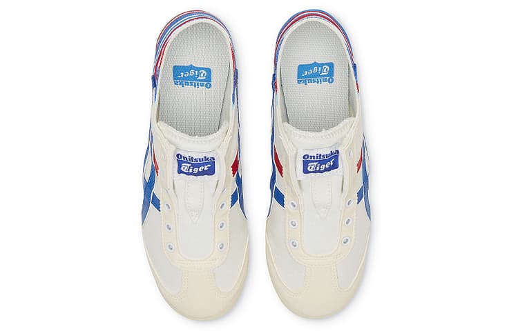 Кроссовки Onitsuka Tiger Mexico 66 White Blue - изображение 4