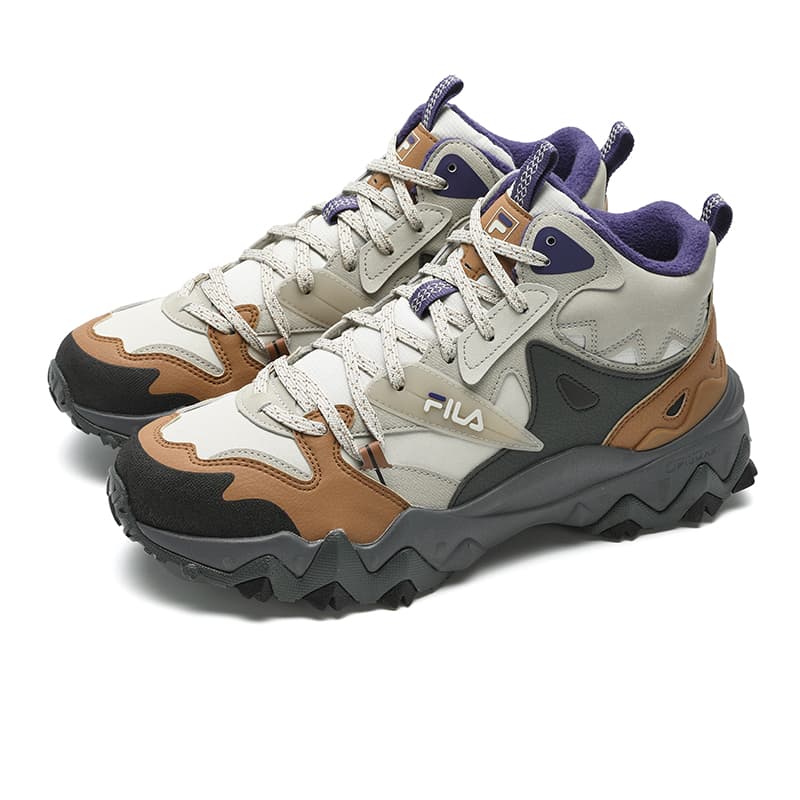 Кроссовки FILA Oakmont MID Повседневная обувь для мужчин коричневый цвет - изображение 3