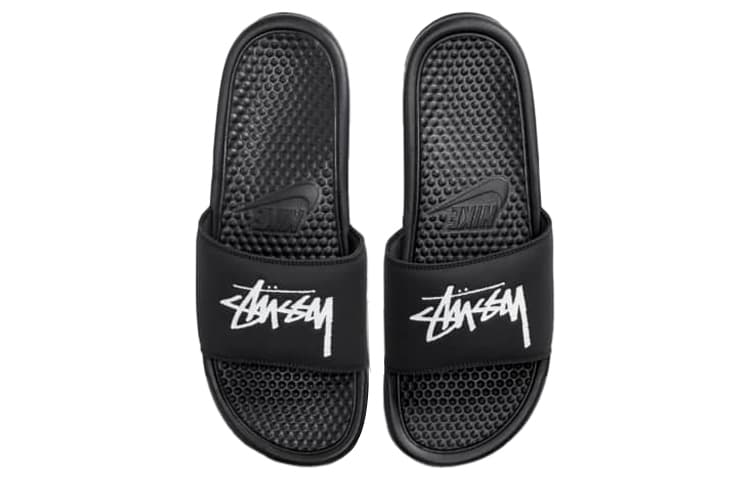 Сандалии Stussy x Nike Benassi Off Noir - изображение 3