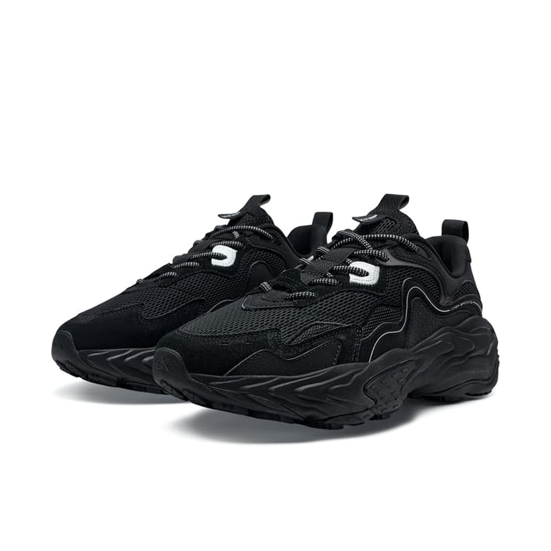 Кроссовки Xtep Huiyou Black/Metallic Silver - изображение 4