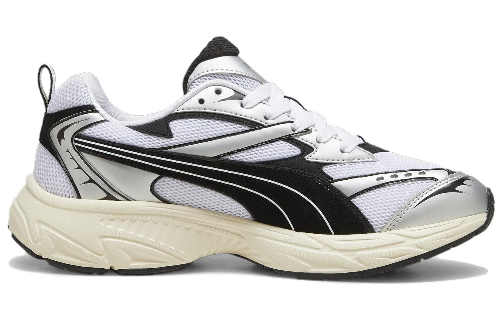 Кроссовки PUMA Morphic White Black - изображение 2
