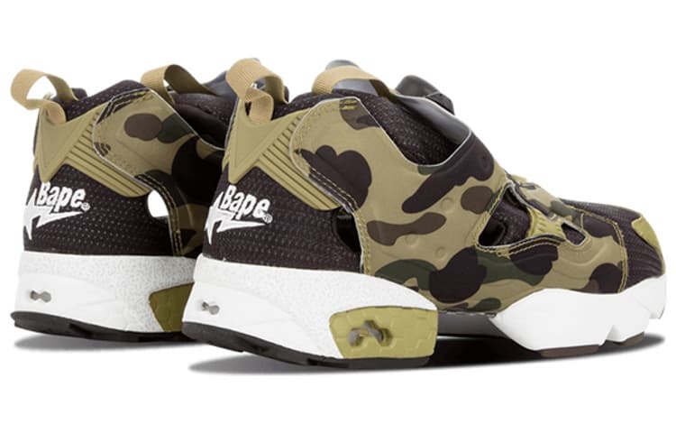 Кроссовки Bape x mita sneakers x Reebok Insta Pump Fury OG Camo Low - изображение 3
