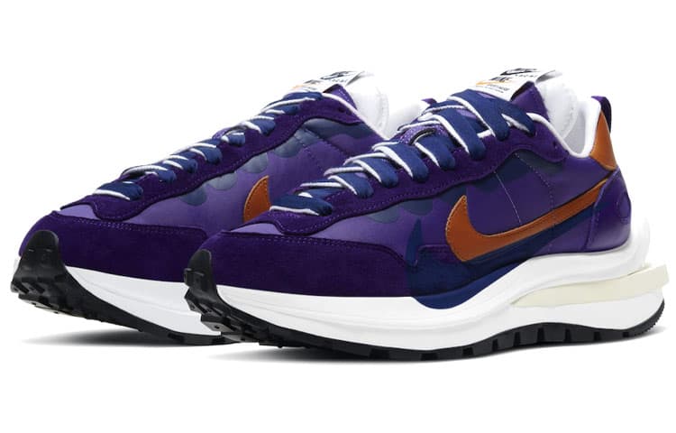 Кроссовки Sacai x Nike VaporWaffle Dark Iris - изображение 3