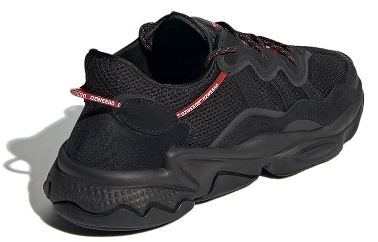 Кроссовки adidas Ozweego Black Red - изображение 4