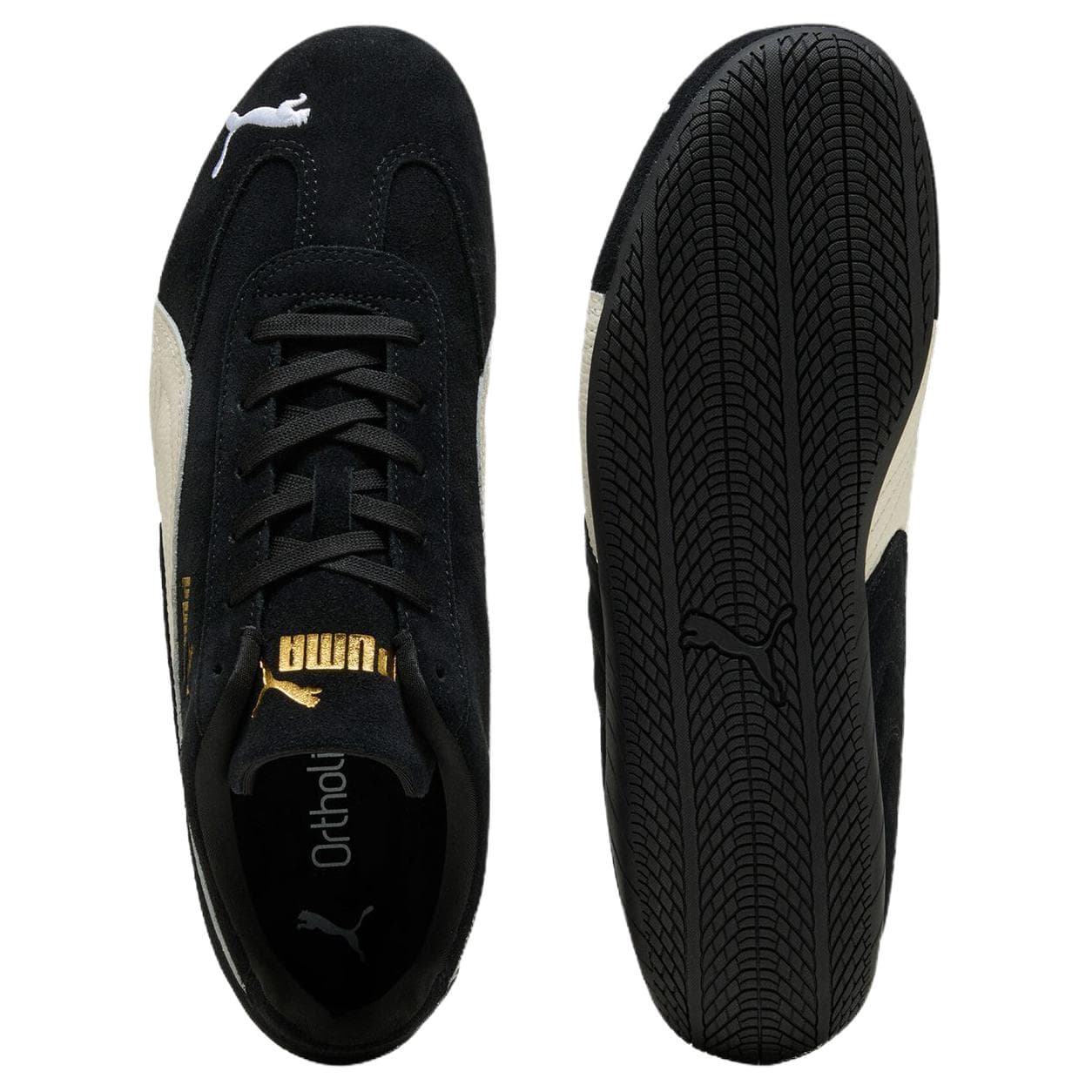 Кроссовки PUMA Speedcat Low Топ Повседневная обувь Унисекс Черный - изображение 4