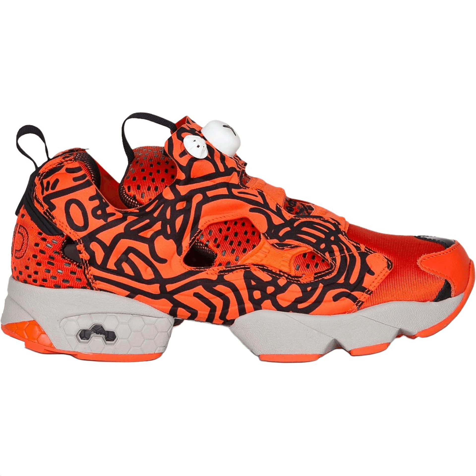 Кроссовки REEBOK Instapump Fury Low Повседневная обувь унисекс Оранжевая - изображение 2